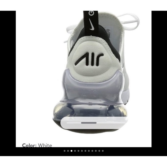 NEW NIKE Air MAX 270 G, Unisex Adult Golf Shoe 11.5 White main image 4